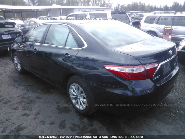 4T1BF1FK7GU594395 - 2016 TOYOTA CAMRY LE/XLE/SE/XSE 黑色 照片 3