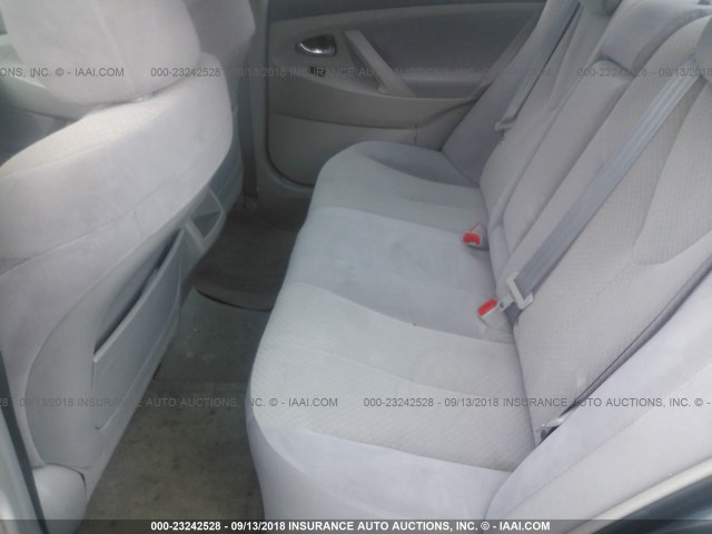 4T1BE46K08U732140 - 2008 TOYOTA CAMRY CE/LE/XLE/SE GRAY photo 8