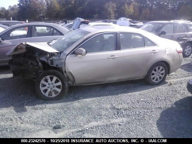 4T1BE46K98U249889 - 2008 TOYOTA CAMRY CE/LE/XLE/SE GOLD photo 2