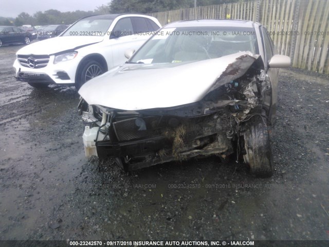 4T1BE46K98U249889 - 2008 TOYOTA CAMRY CE/LE/XLE/SE GOLD photo 6