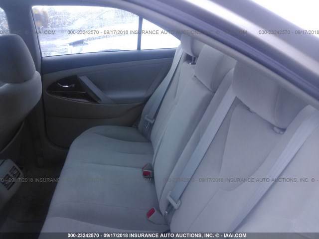 4T1BE46K98U249889 - 2008 TOYOTA CAMRY CE/LE/XLE/SE GOLD photo 8