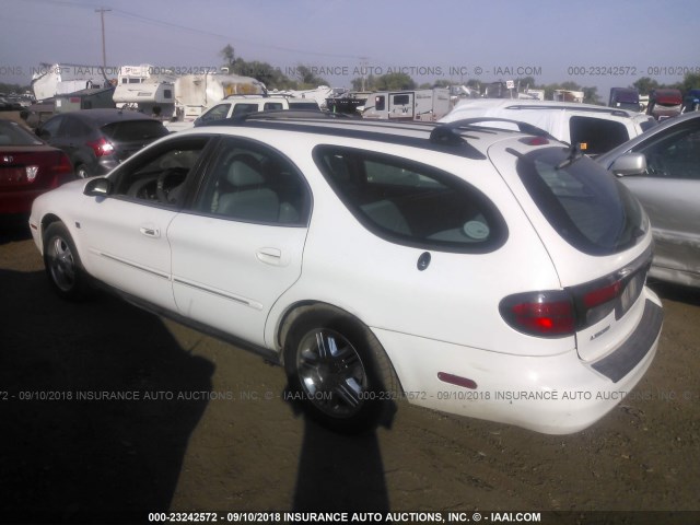 1MEHM59S53A623734 - 2003 MERCURY SABLE LS PREMIUM WHITE photo 3