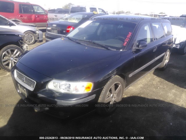 YV1SJ52Y842399377 - 2004 VOLVO V70 R/2003 YEAR BLACK photo 2