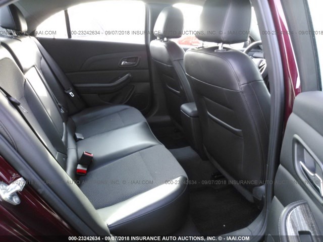 1G11C5SL1FF176991 - 2015 CHEVROLET MALIBU 1LT მუქწითელი ფოტო 8