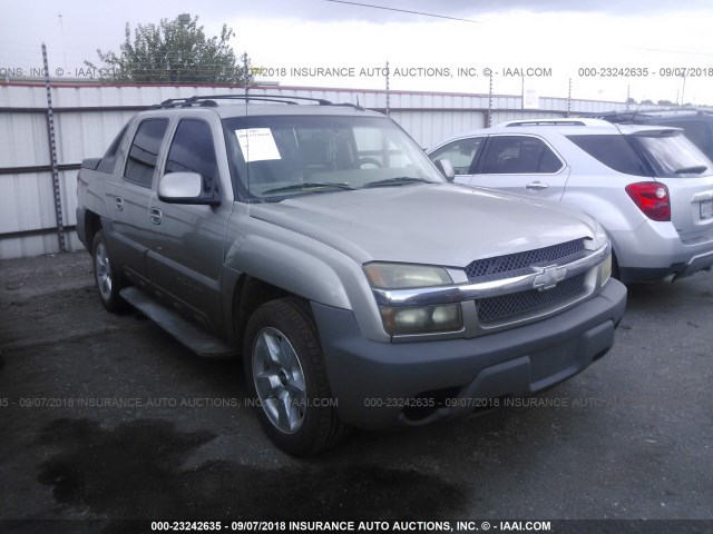 3GNEC13T52G315682 - 2002 CHEVROLET AVALANCHE C1500 GRAY photo 1