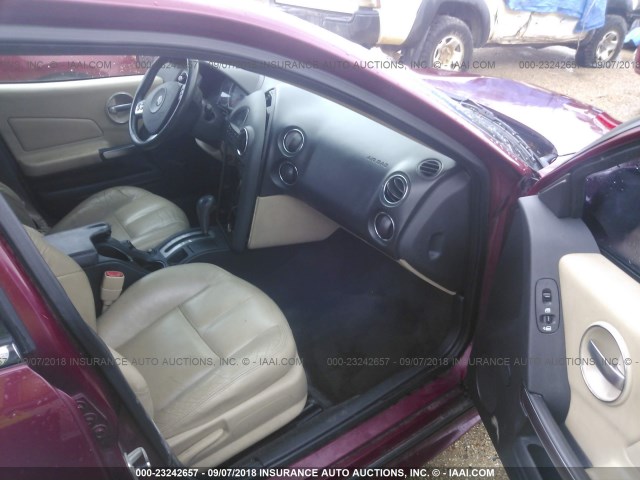 2G2WP552461125517 - 2006 PONTIAC GRAND PRIX BURGUNDY photo 5