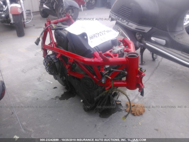 ZDM1XBEWX7B001698 - 2007 DUCATI 1098 S RED photo 1