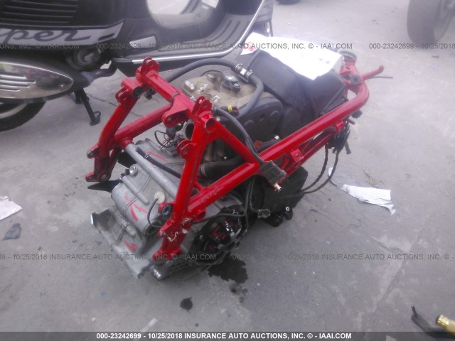 ZDM1XBEWX7B001698 - 2007 DUCATI 1098 S RED photo 4