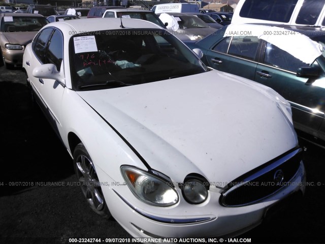 2G4WE567251292870 - 2005 BUICK LACROSSE CXS WHITE photo 1