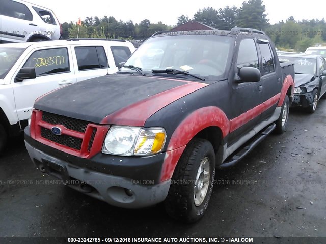 1FMZU77EX2UB56771 - 2002 FORD EXPLORER SPORT TR  BLACK photo 2