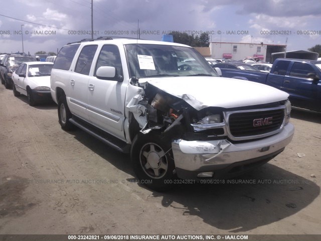 3GKEC16Z73G339898 - 2003 GMC YUKON XL C1500 WHITE photo 1