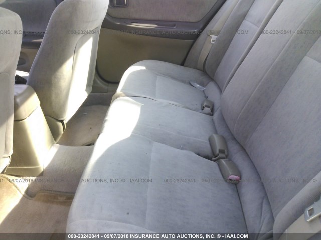 1N4DL01D2XC156923 - 1999 NISSAN ALTIMA XE/GXE/SE/GLE GRAY photo 8