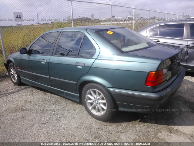 WBACC0328WEK25938 - 1998 BMW 318 I AUTOMATIC GREEN photo 3