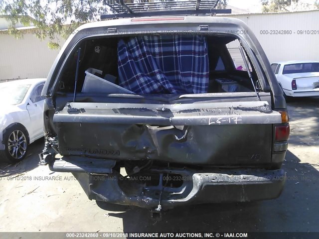 5TBRT341X3S335747 - 2003 TOYOTA TUNDRA ACCESS CAB SR5 BLACK photo 6