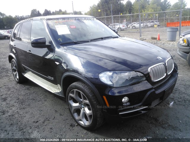 5UXFE8C52AL310814 - 2010 BMW X5 XDRIVE48I Czarny zdjęcie 1