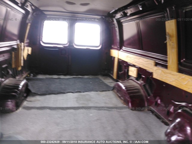 1FTSS34L56HA91799 - 2006 FORD ECONOLINE E350 SUPER DUTY VAN BURGUNDY photo 8