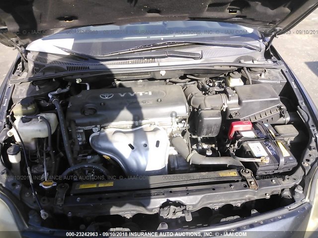 JTKDE177570202640 - 2007 TOYOTA SCION TC 灰色 照片 10