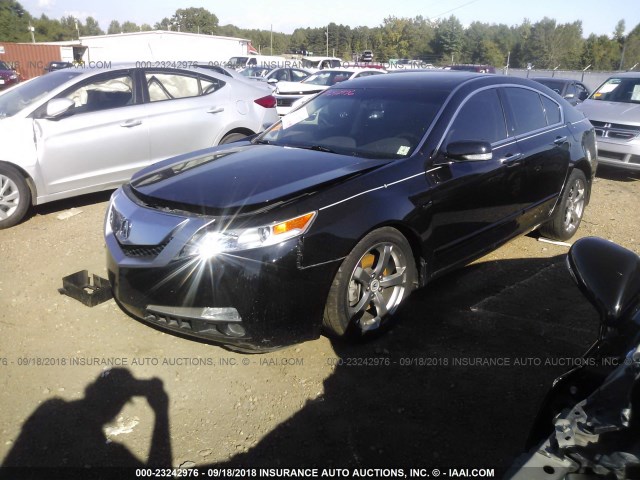 19UUA86519A008519 - 2009 ACURA TL BLACK photo 2