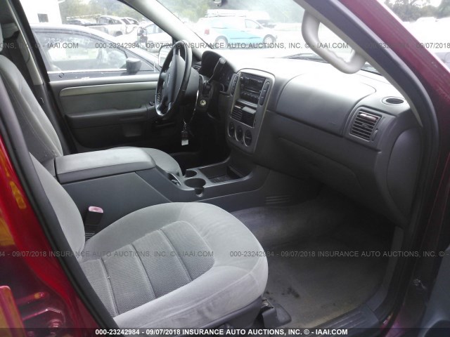 1FMZU73K54ZA82483 - 2004 FORD EXPLORER XLT/XLT SPORT/NBX 红色 照片 5
