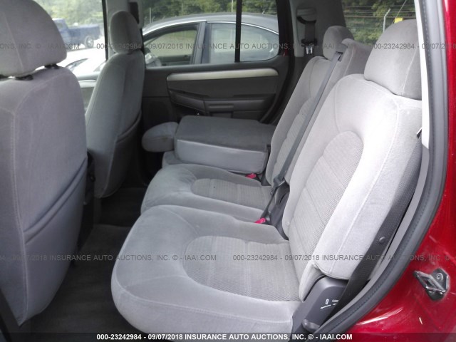 1FMZU73K54ZA82483 - 2004 FORD EXPLORER XLT/XLT SPORT/NBX 红色 照片 8