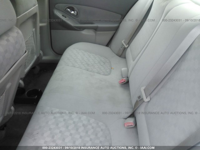 1G1ZT52875F292970 - 2005 CHEVROLET MALIBU LS BLUE photo 8