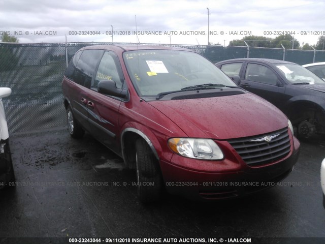 1A4GP45R36B549174 - 2006 CHRYSLER TOWN & COUNTRY  RED photo 1