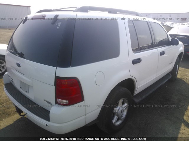 1FMDU63E25UB12438 - 2005 FORD EXPLORER XLT/XLT SPORT/NBX 白色 照片 4