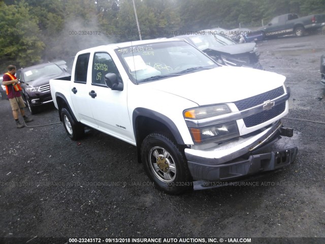 1GCDT136058124163 - 2005 CHEVROLET COLORADO WHITE photo 1