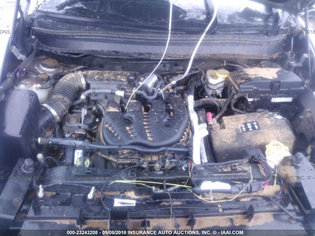 1C4PJLCS5GW108549 - 2016 JEEP CHEROKEE LATITUDE GRAY photo 10