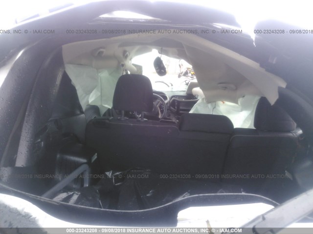 1C4PJLCS5GW108549 - 2016 JEEP CHEROKEE LATITUDE GRAY photo 8