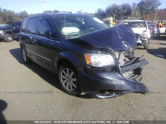 2C4RC1BGXDR769485 - 2013 CHRYSLER TOWN & COUNTRY TOURING BLACK photo 1