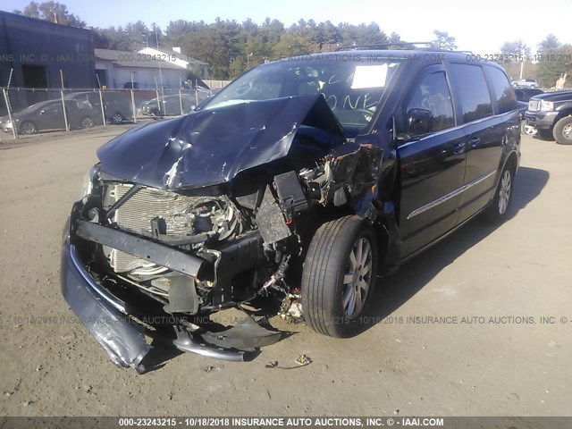 2C4RC1BGXDR769485 - 2013 CHRYSLER TOWN & COUNTRY TOURING BLACK photo 2