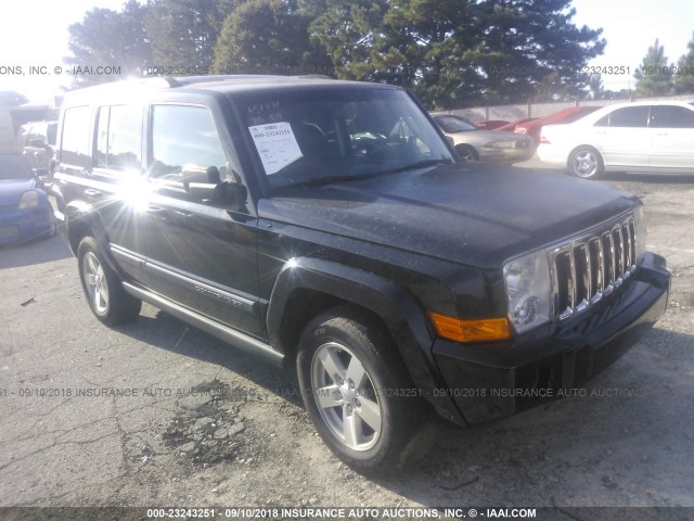 1J8HG48K67C651081 - 2007 JEEP COMMANDER 黑色 照片 1