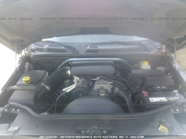 1J8HG48K67C651081 - 2007 JEEP COMMANDER 黑色 照片 10