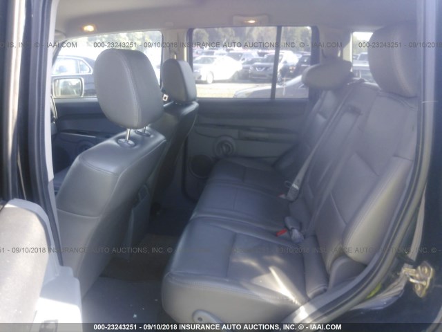 1J8HG48K67C651081 - 2007 JEEP COMMANDER 黑色 照片 8