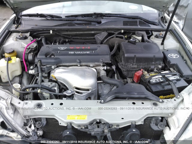 4T1BE32K72U528314 - 2002 TOYOTA CAMRY LE/XLE/SE Gümüş foto 10