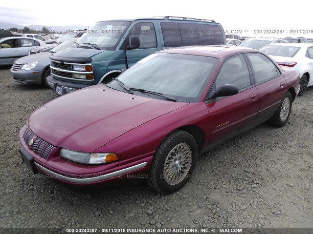 2C3HD56F7VH690823 - 1997 CHRYSLER CONCORDE LX/LXI RED photo 2