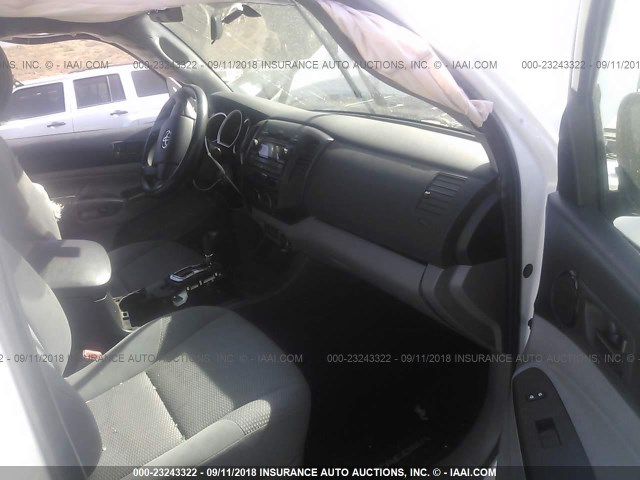 5TFTX4CN7CX018708 - 2012 TOYOTA TACOMA ACCESS CAB Weiß Foto 5