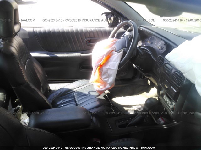 1G2WR1215YF352872 - 2000 PONTIAC GRAND PRIX GTP BLACK photo 5