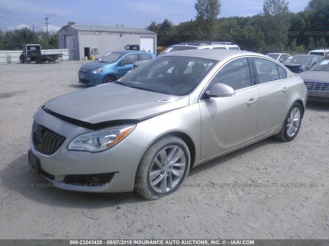 2G4GK5EX3E9184502 - 2014 BUICK REGAL 香槟色 照片 2