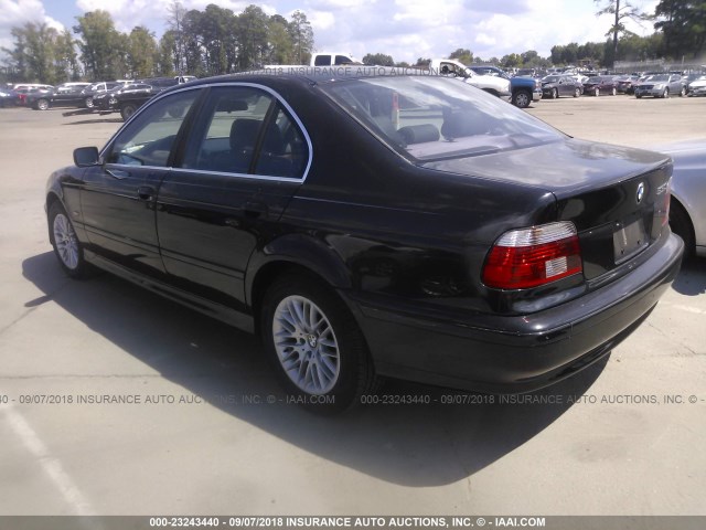 WBADT63453CK39845 - 2003 BMW 530 I AUTOMATIC BLACK photo 3
