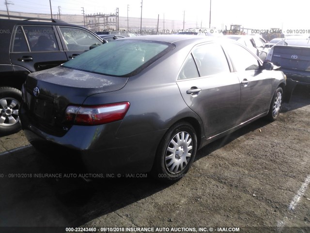 JTNBK46K693041212 - 2009 TOYOTA CAMRY SE/LE/XLE ნაცრისფერი ფოტო 4