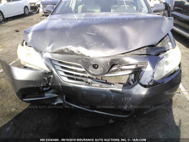 JTNBK46K693041212 - 2009 TOYOTA CAMRY SE/LE/XLE ნაცრისფერი ფოტო 6