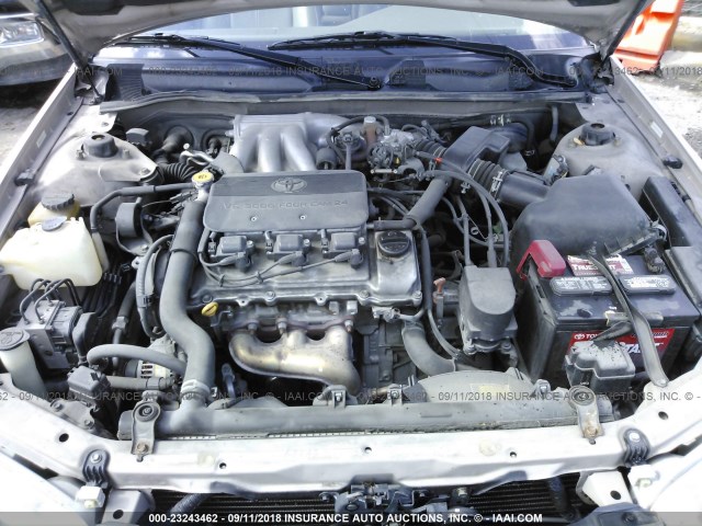 4T1BF28K31U969998 - 2001 TOYOTA CAMRY LE/XLE GOLD photo 10