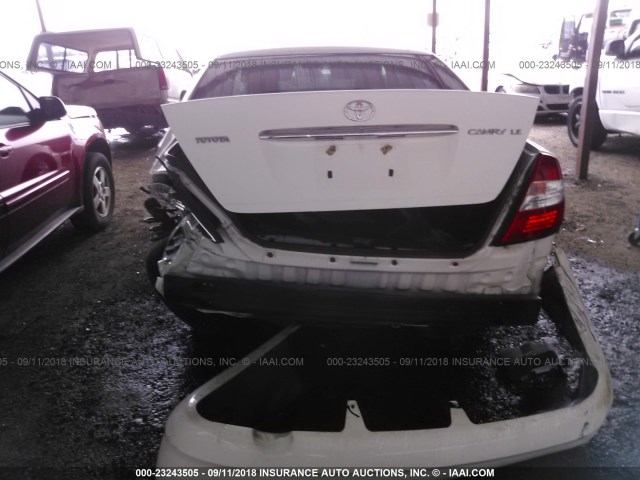 4T1BE32K04U357926 - 2004 TOYOTA CAMRY LE/XLE/SE Ақ фото 6