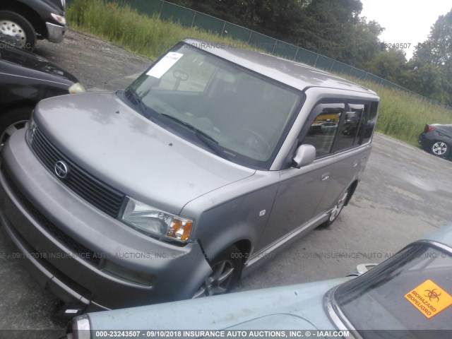 JTLKT324154018383 - 2005 TOYOTA SCION XB Күміс фото 2