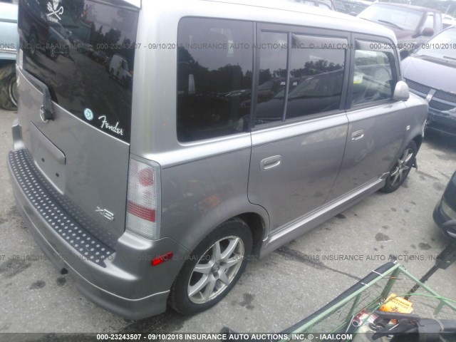 JTLKT324154018383 - 2005 TOYOTA SCION XB Күміс фото 4