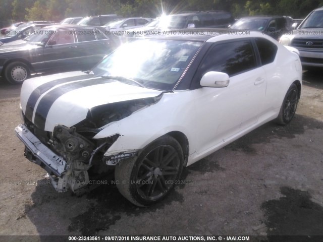 JTKJF5C74B3007830 - 2011 TOYOTA SCION TC 白色 照片 2
