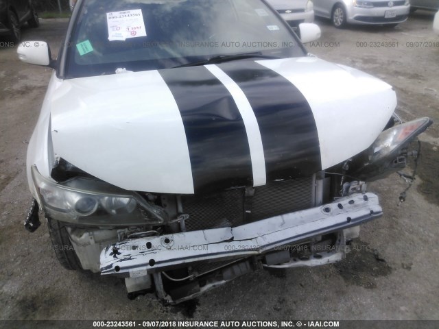 JTKJF5C74B3007830 - 2011 TOYOTA SCION TC 白色 照片 6