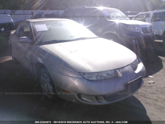1G8ZR1278YZ113273 - 2000 SATURN SC2 BEIGE photo 1